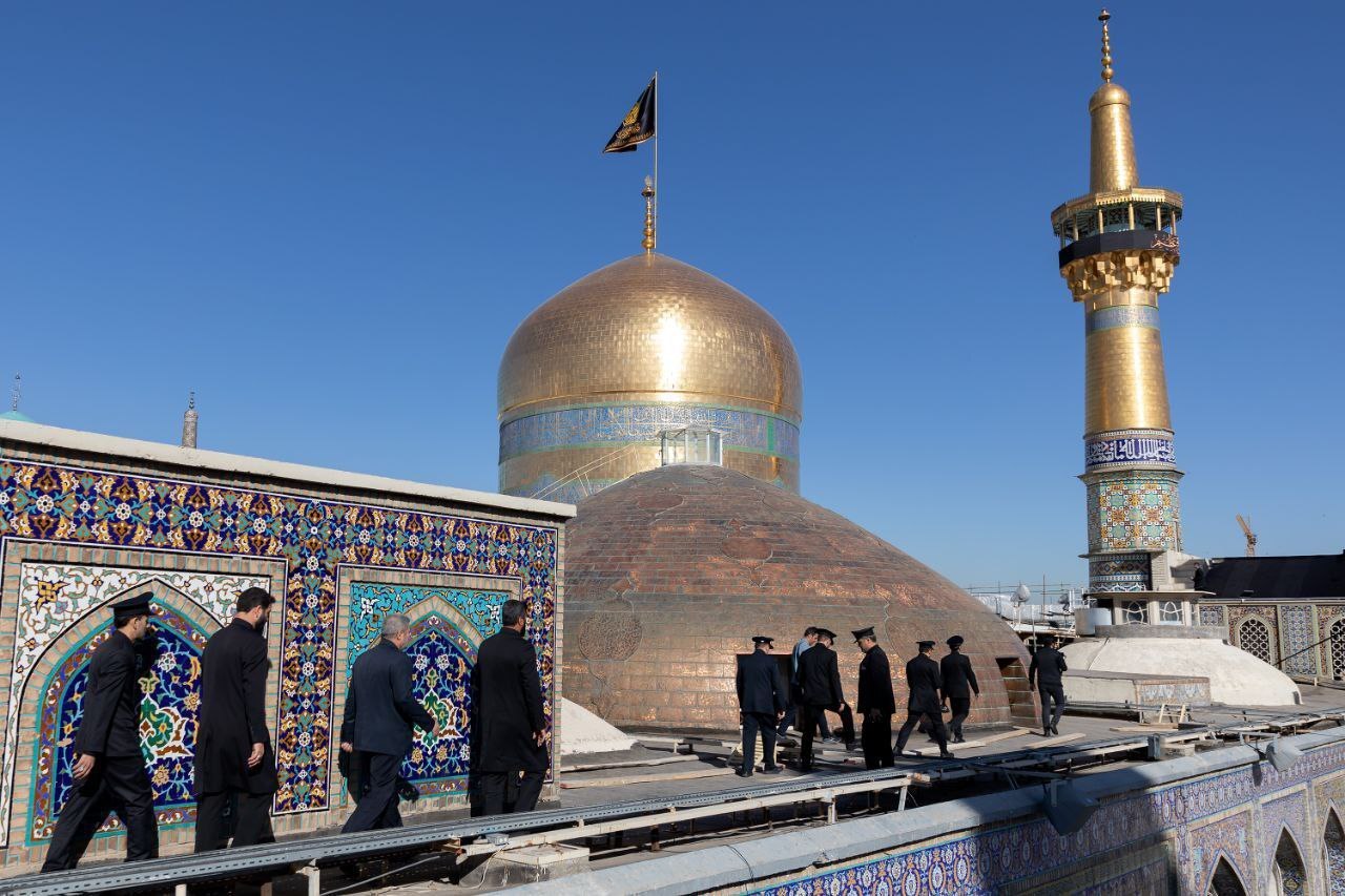 آئین سنتی «صلا» در حرم مطهر رضوی+ عکس آئین سنتی «صلا» در حرم مطهر رضوی+ عکس