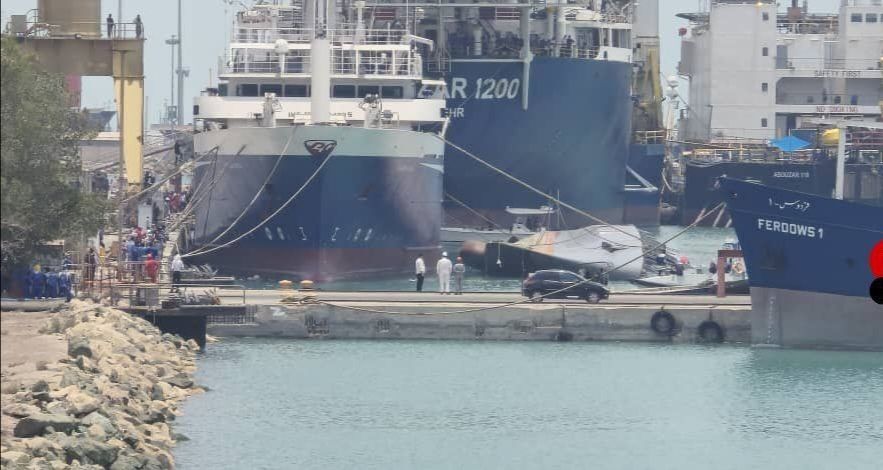 ناوشکن سهند دچار سانحه شد ناوشکن سهند دچار سانحه شد