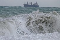 اختلال در ترددهای دریایی به دنبال وزش باد در آب‌های جنوب
