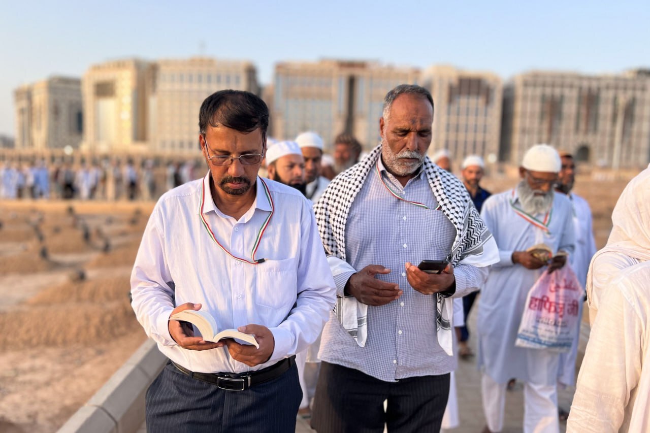 وداع زائران ایرانی با شهر پیامبر(ص) + فیلم