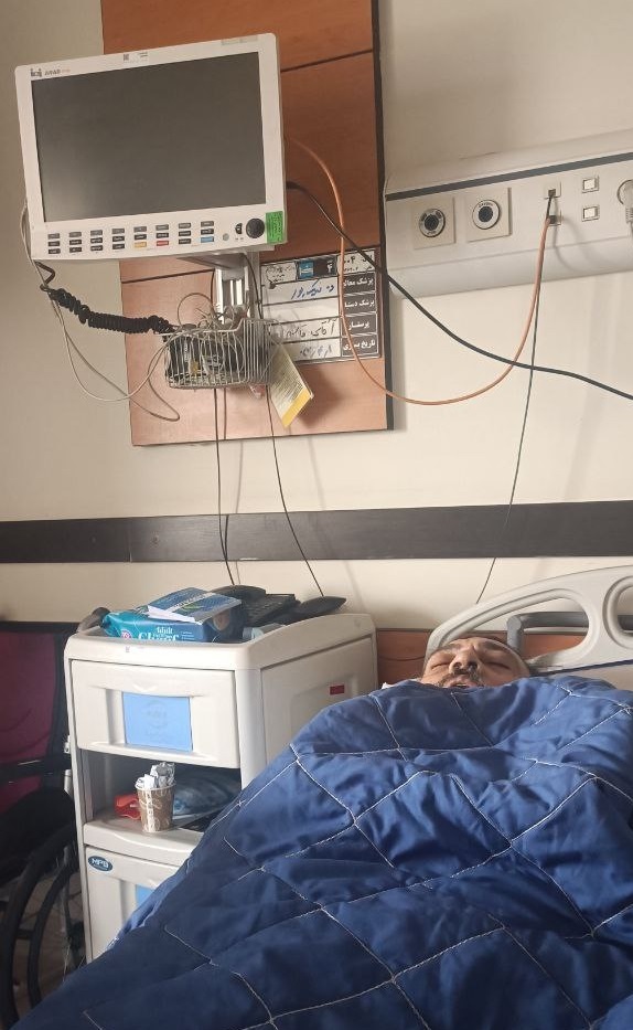 آخرین وضعیت رضا ایرانمنش ۲ هفته پس از عمل جراحی +عکس/////////// آخرین وضعیت رضا ایرانمنش ۲ هفته پس از عمل جراحی +عکس///////////