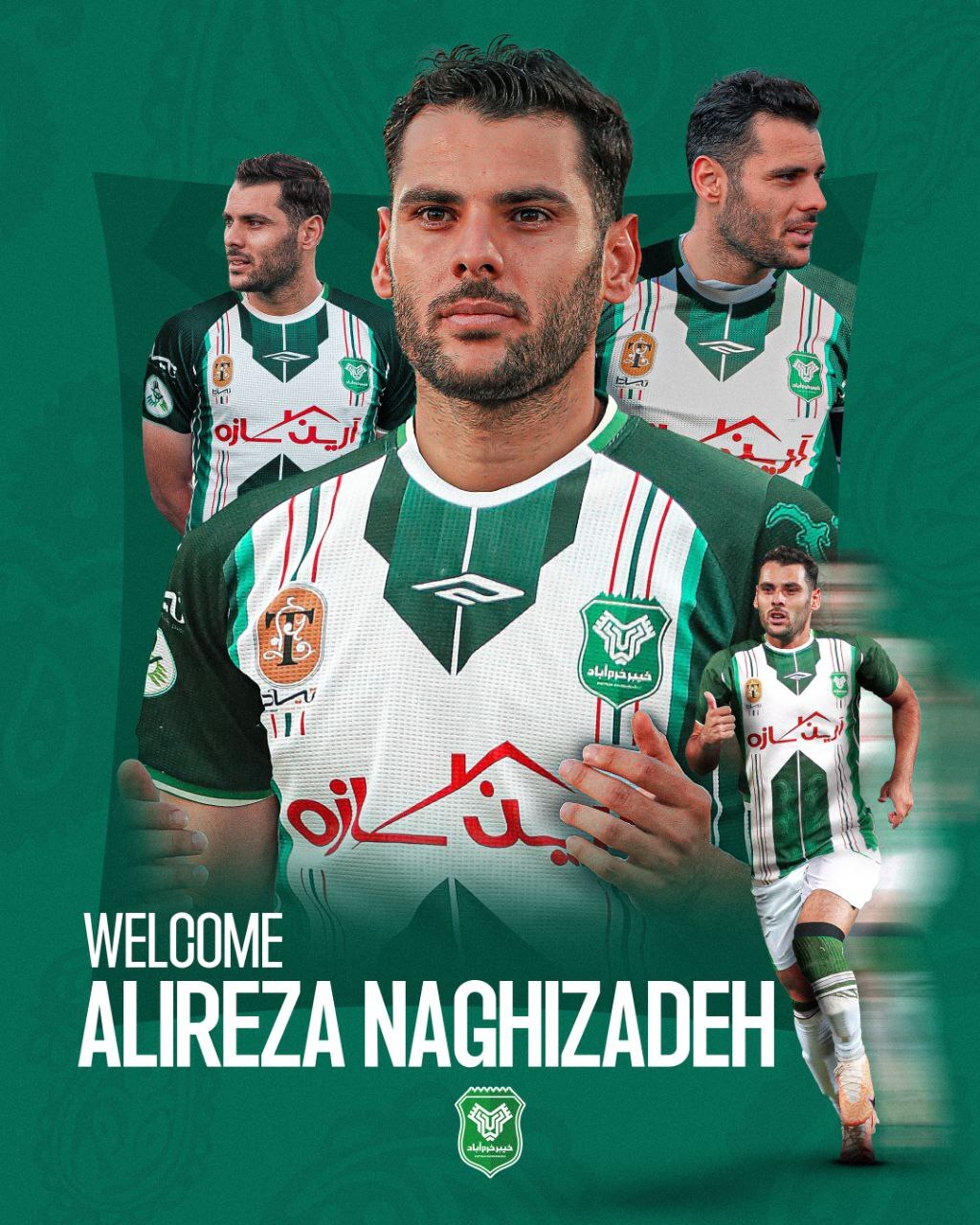 ۳ بازیکن به خیبر پیوستند/ اولین خارجی نماینده خرم آباد برزیلی است+عکس