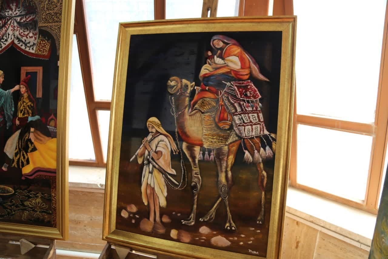 رونمایی از آثار هنری دانشجویان دانشگاه آزاد در نمایشگاه دائمی صنایع خلّاق رونمایی از آثار هنری دانشجویان دانشگاه آزاد در نمایشگاه دائمی صنایع خلّاق