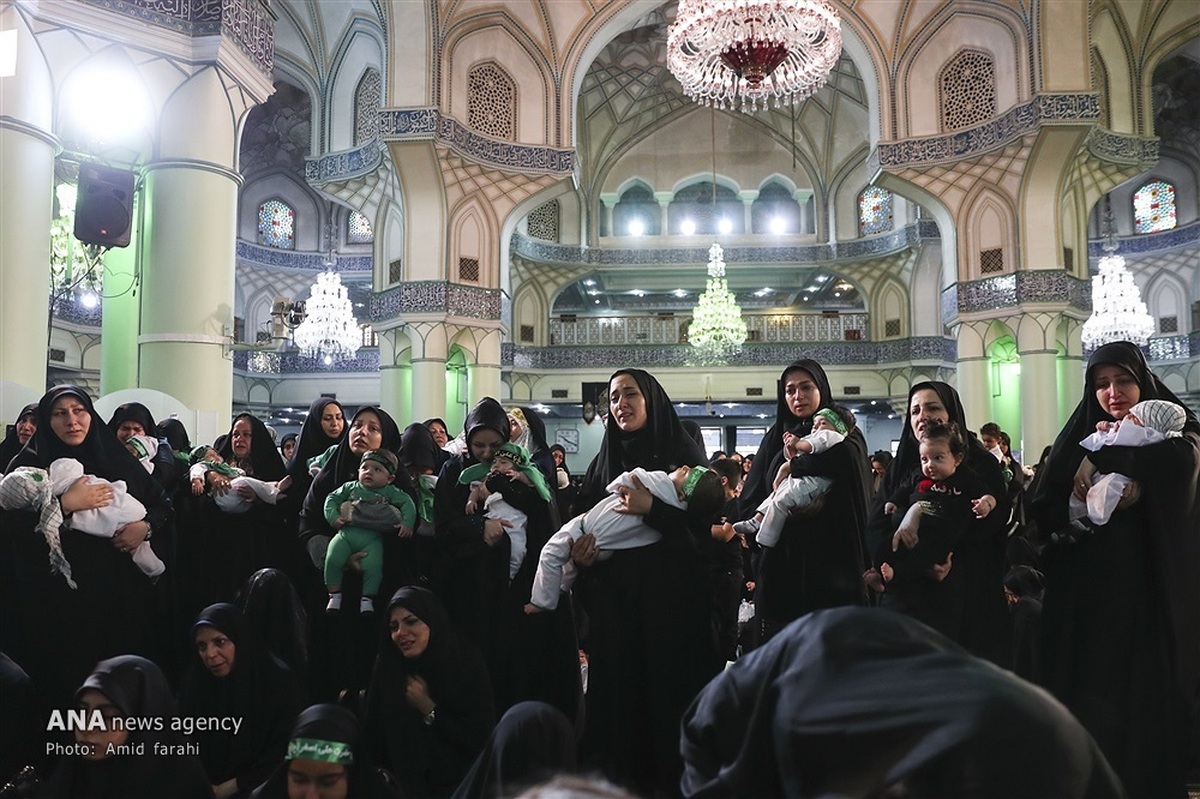 اجتماع بزرگ شیرخوارگان حسینی در سراسر کشور برگزار شد