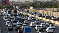 ترافیک سنگین در آزادراه‌های قزوین–کرج–تهران و ساوه-تهران