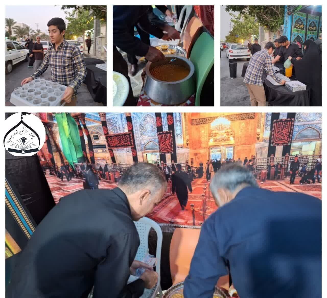 پر از عشق؛ حکایت این روزهای هیئت انصارالحسین(ع)؛ از پول توجیبی دانشجویان تا ماناترین قاب تصویر