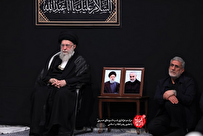 مراسم عزاداری شب تاسوعای حسینی با حضور رهبر معظم انقلاب برگزار شد