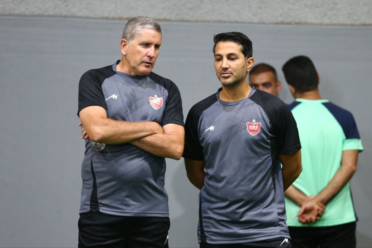 برگزاری تمرین پرسپولیس زیر نظر گاریدو برگزاری تمرین پرسپولیس زیر نظر گاریدو