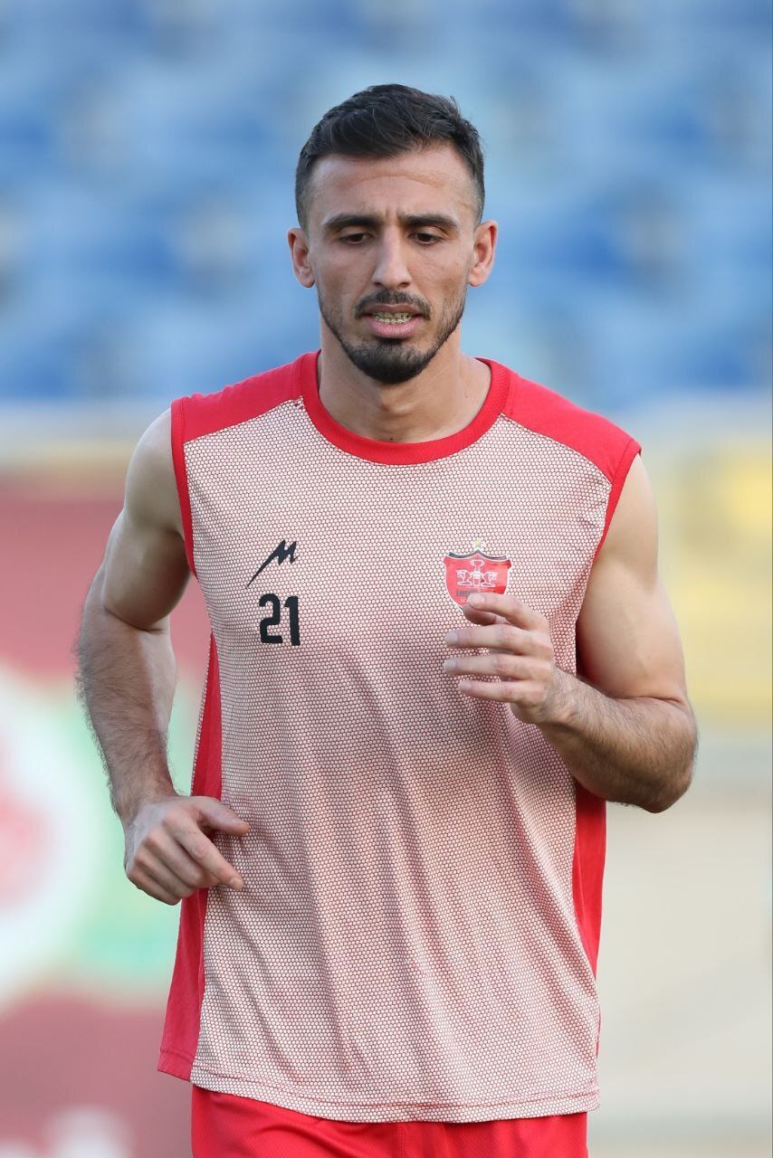 بازگشت صادقی به تمرینات پرسپولیس+عکس بازگشت صادقی به تمرینات پرسپولیس+عکس