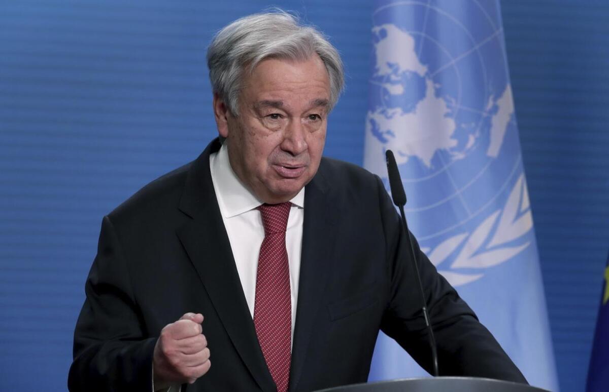 دبیرکل سازمان ملل: حمله پهپادی حوثی‌ها به تل‌آویو خطر تشدید تنش را به همراه دارد