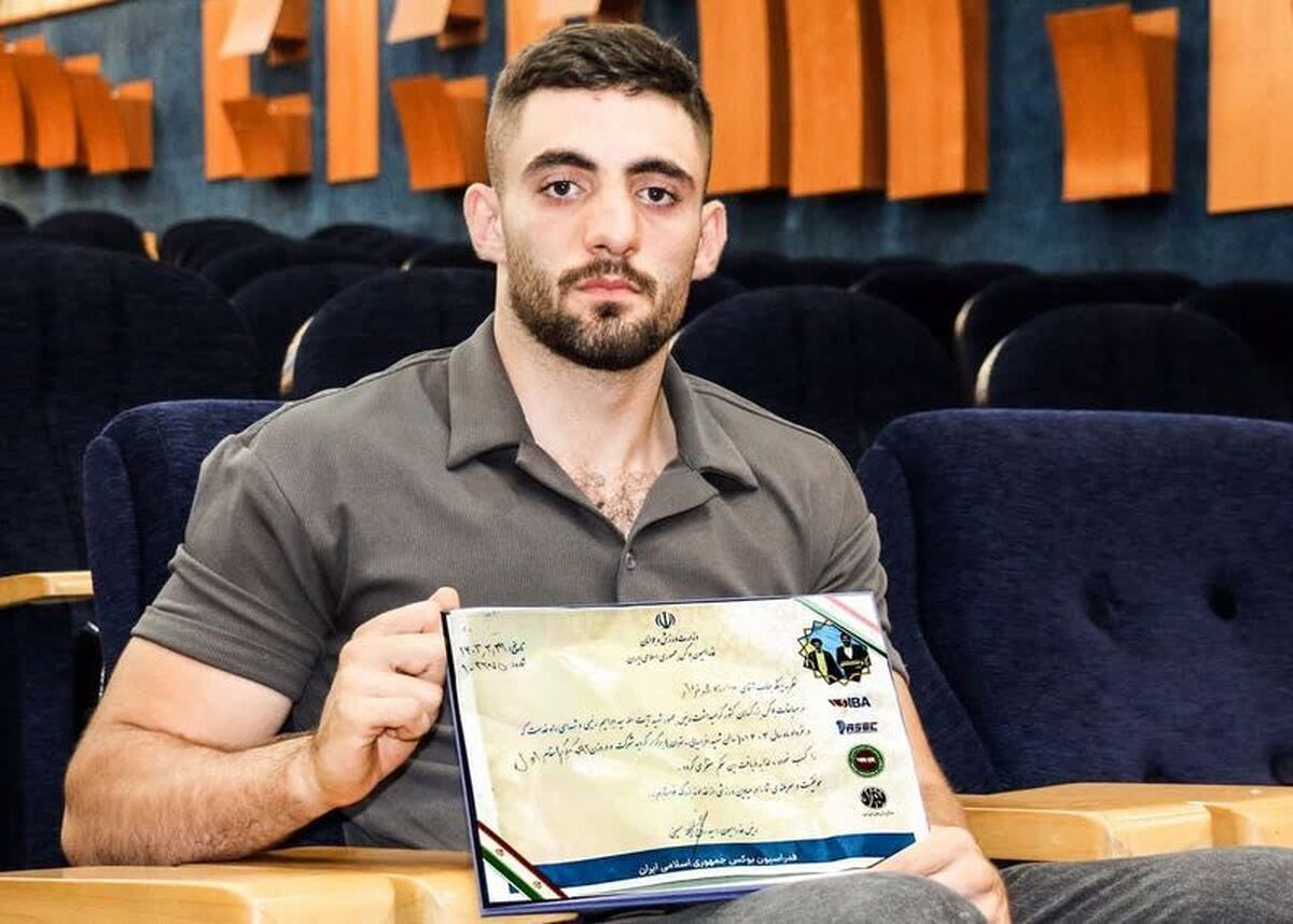 دانشجوی دانشگاه آزاد اردبیل قهرمان رقابت‌های بوکس قهرمانی کشور
