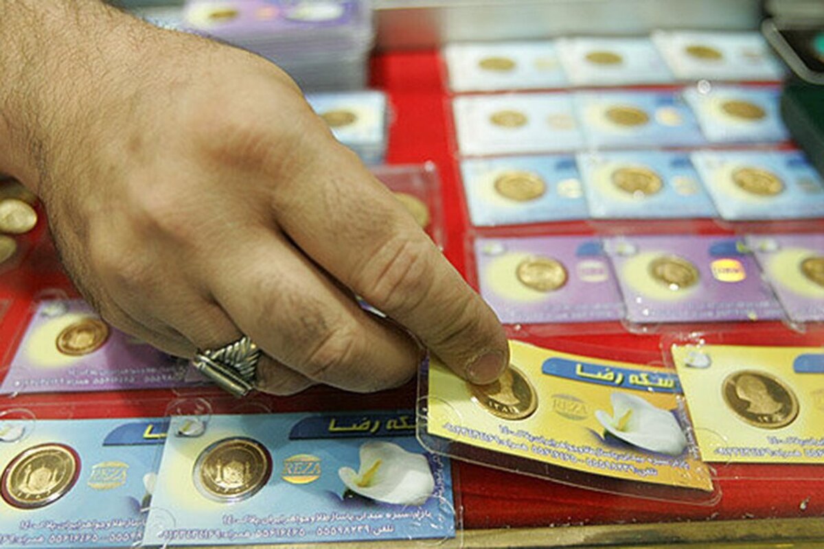سقوط قیمت سکه در بازار تهران