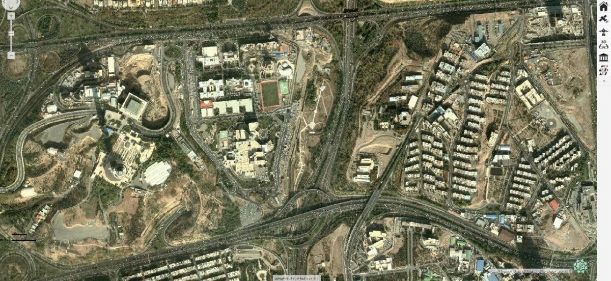 با کيفيت‌ترين تصاوير ماهواره‌ای شهر تهران منتشر شد