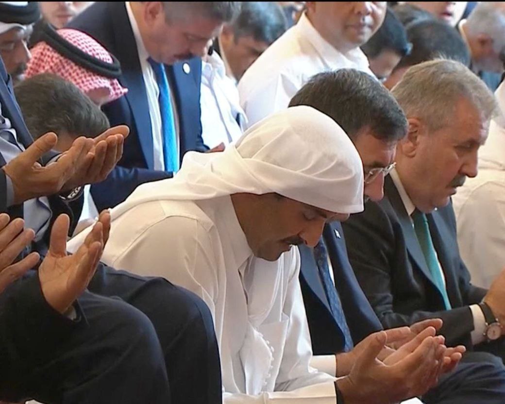 مراسم تشییع پیکر شهید هنیه در دوحه آغاز شد