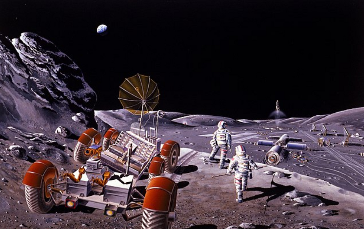 ایستگاه تحقیقاتی ماه پناهگاه امن فضانوردان می‌شود