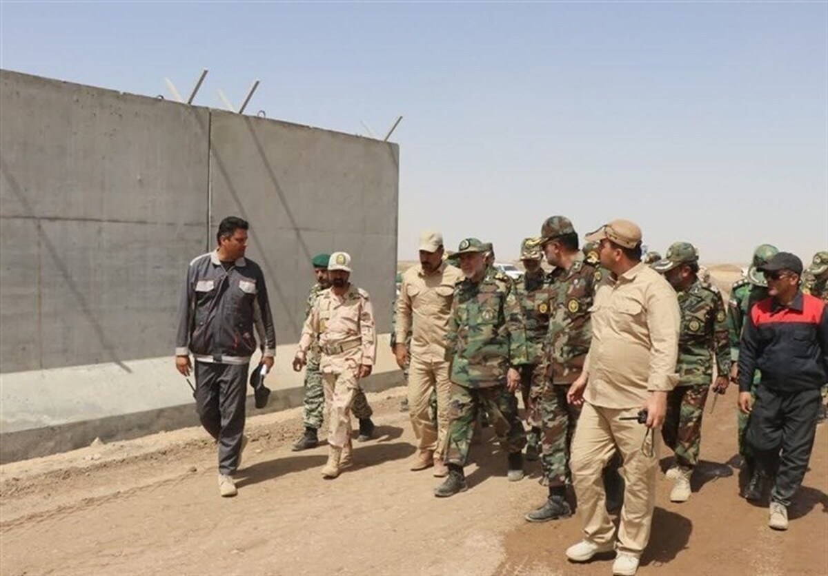 انسداد ۳۰۰ کیلومتر از مرز‌های شرق ایران با دیوار‌هایی به ضخامت یک متر