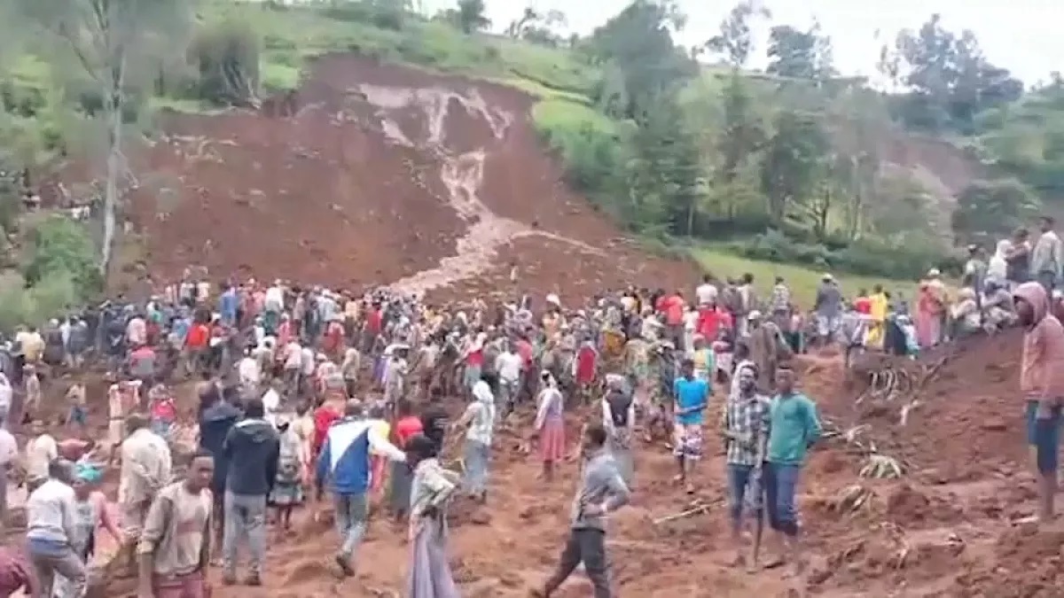 رانش مرگبار زمین اتیوپی را عزادار کرد