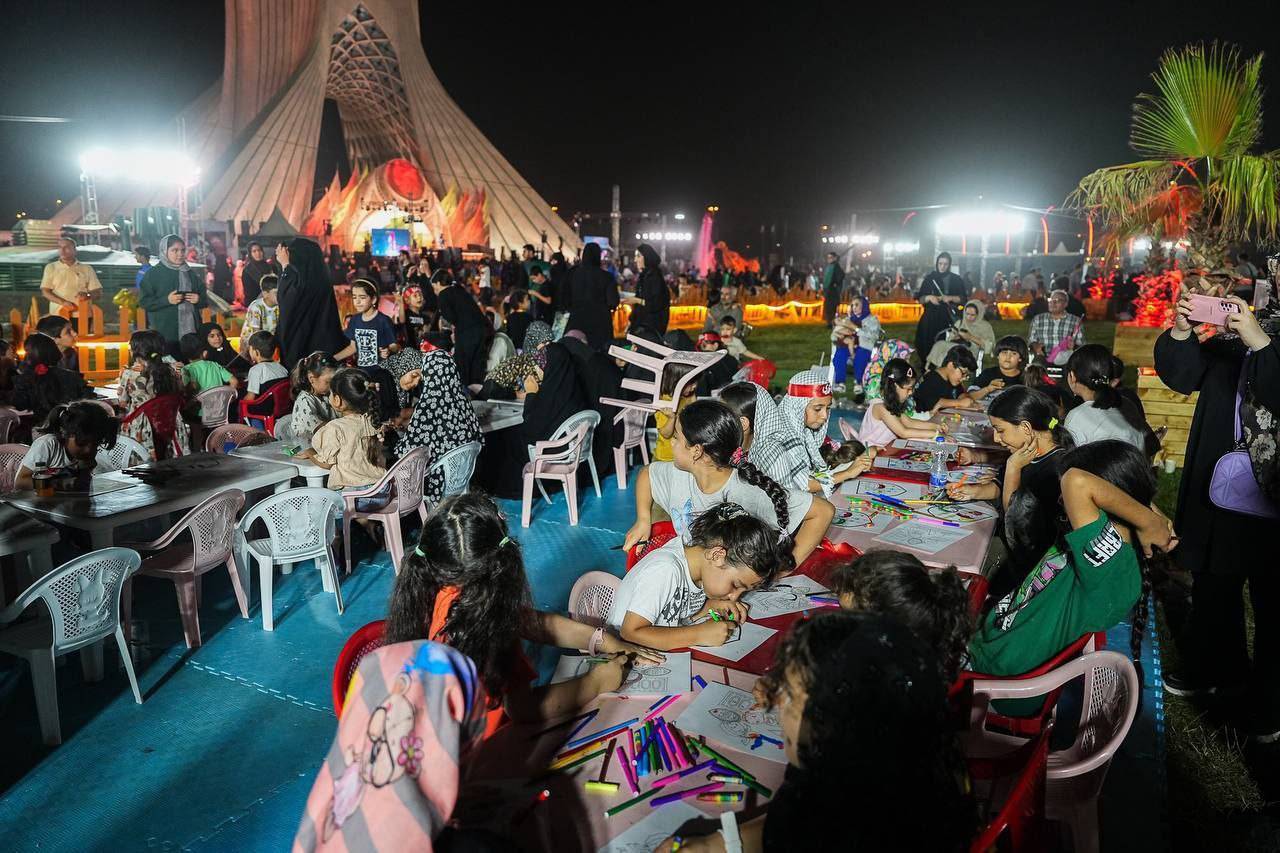 ۱۰ هزار کودک از «شهر کودکان حسینی» استقبال کردند / فضایی ویژه عزاداری کودکان برای سیدالشهدا