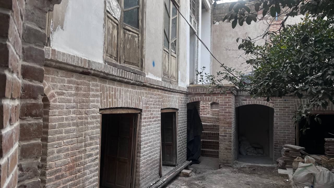 جزئیاتی از مرمت خانه میراثی که ویرانه بود/چشم‌اندازی برای یک مکان گردشگری در آینده نزدیک