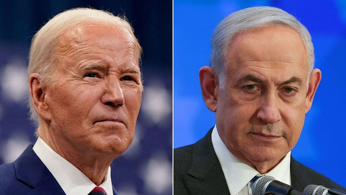 بایدن با نتانیاهو در کاخ سفید دیدار کرد + فیلم