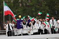 کاروان ایران در مراسم رژه افتتاحیه از رو سن پاریس رد شد