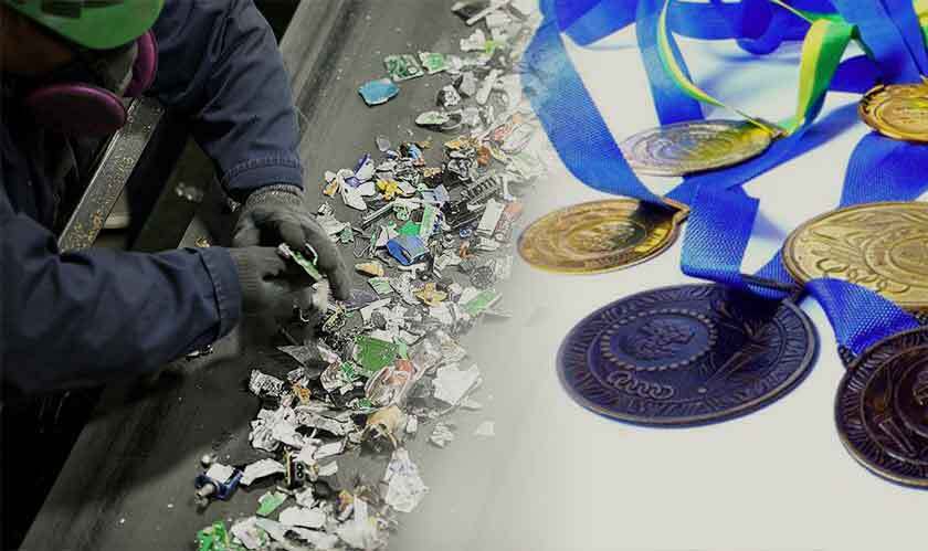 فناوریهای جدید در پاریس ۲۰۲۴! / مدالهای المپیک از زبالههای الکترونیکی بازیافت میشود! فناوریهای جدید در پاریس ۲۰۲۴! / مدالهای المپیک از زبالههای الکترونیکی بازیافت میشود!