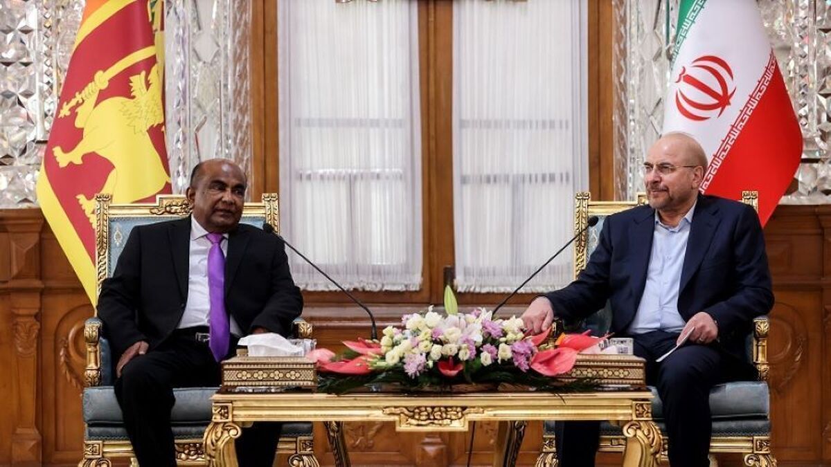 تأکید قالیباف بر توسعه و تقویت روابط پارلمانی ایران و سریلانکا