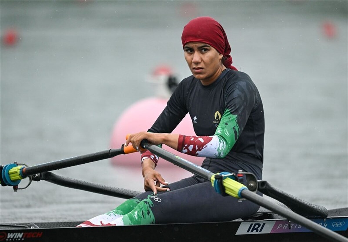 واکنش تند دختر قایقران ایرانی در المپیک به انتقادات در فضای مجازی +عکس