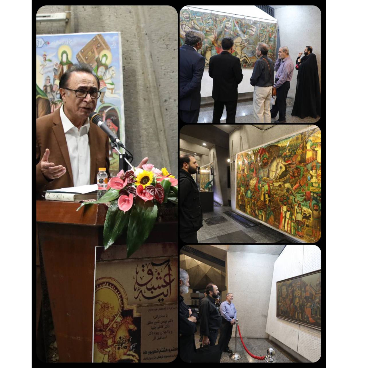 تکنیک‌های روشمند نقاشان قهوه‌خانه‌ای فراموش شده است/ توجه به روایت شناسی پژوهشی در بازنمایی هنر