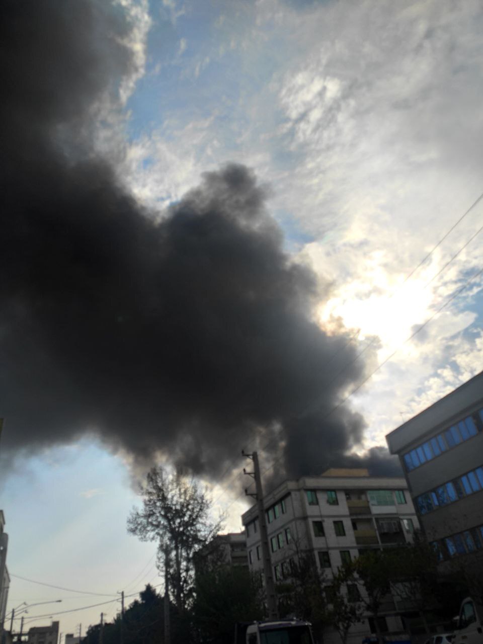 آتشسوزی در بازار آهن تهران +فیلم آتشسوزی در بازار آهن تهران +فیلم