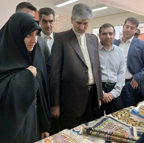 بازدید معاون امور زنان رئیس جمهور از فعالیت‌های معین اقتصاد مقاومتی ارگ ترشیز کهن