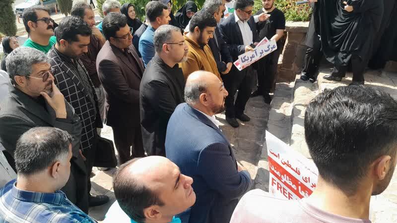 واکنش دانشگاهیان دانشگاه آزاد اسلامی به شهادت سیدحسن نصرالله