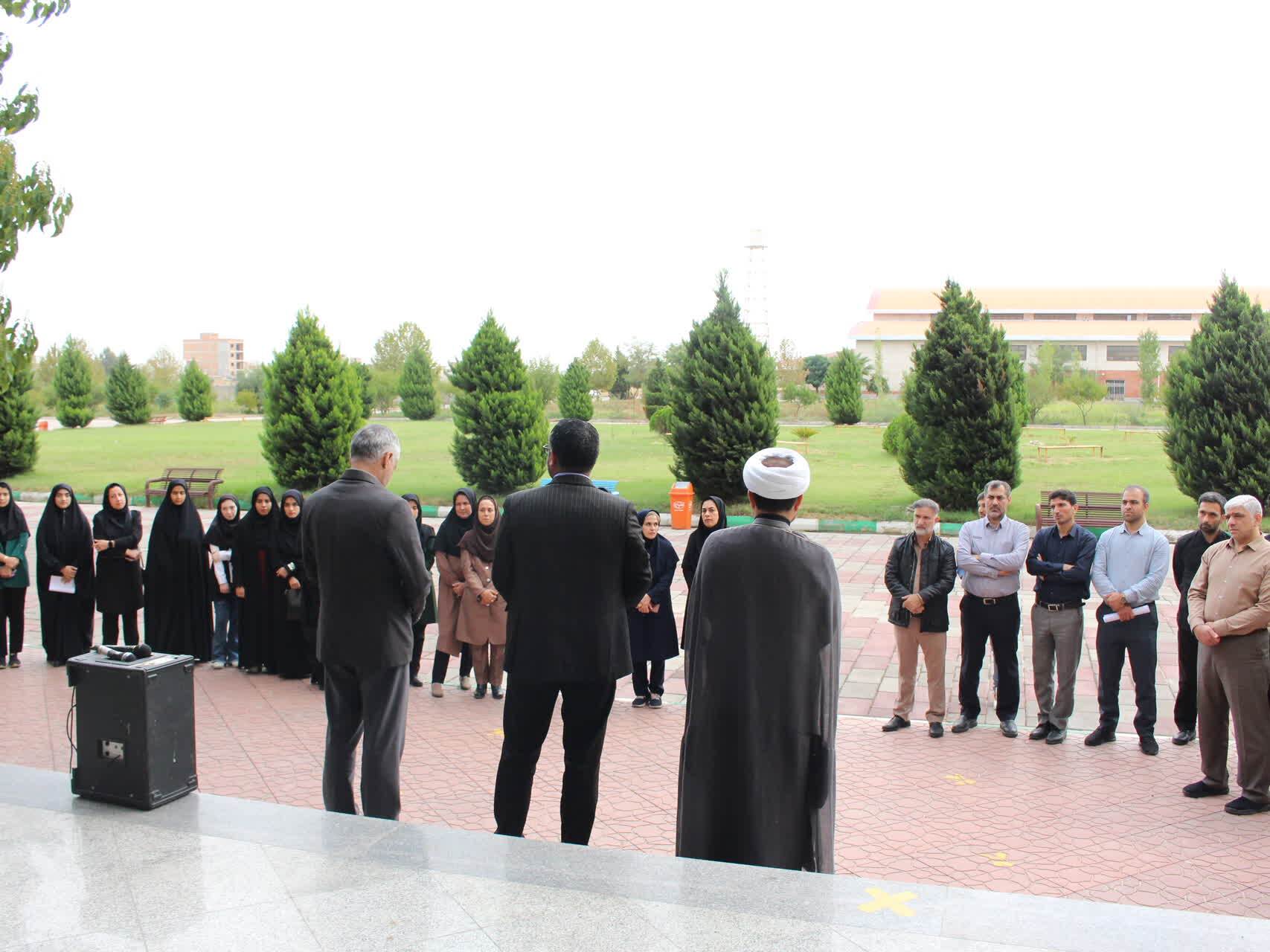 واکنش دانشگاهیان دانشگاه آزاد اسلامی به شهادت سیدحسن نصرالله