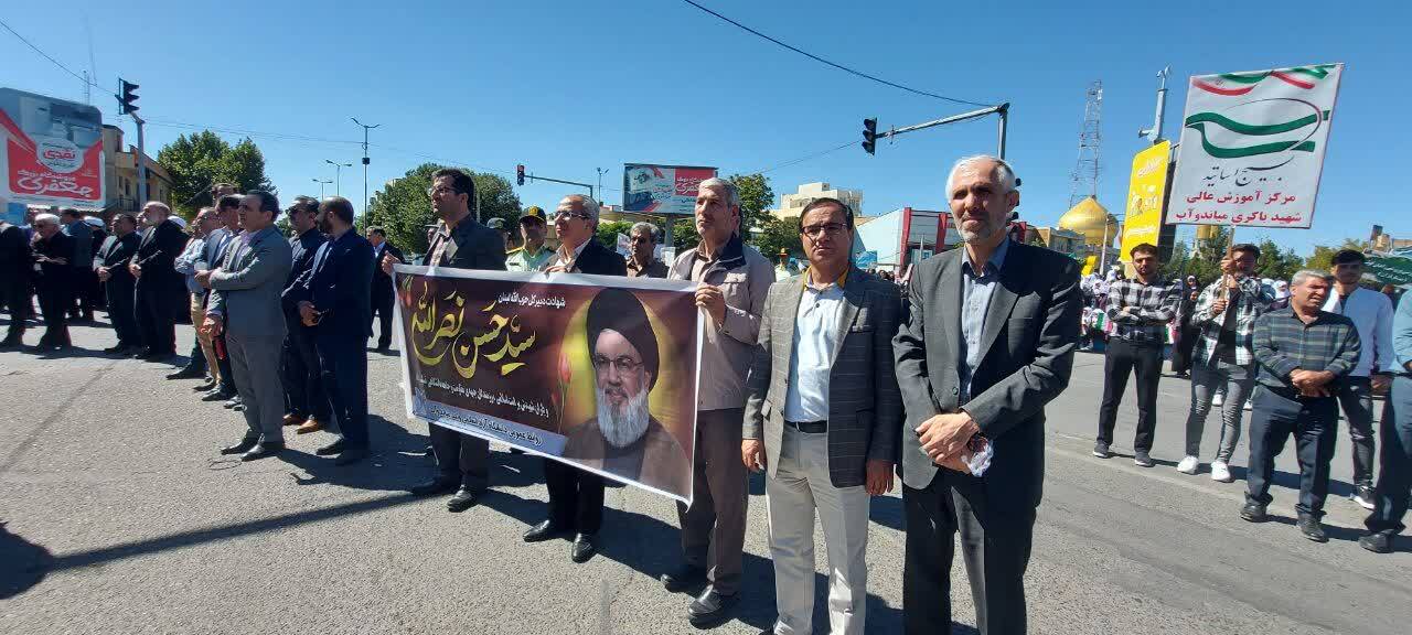 واکنش دانشگاهیان دانشگاه آزاد اسلامی به شهادت سیدحسن نصرالله