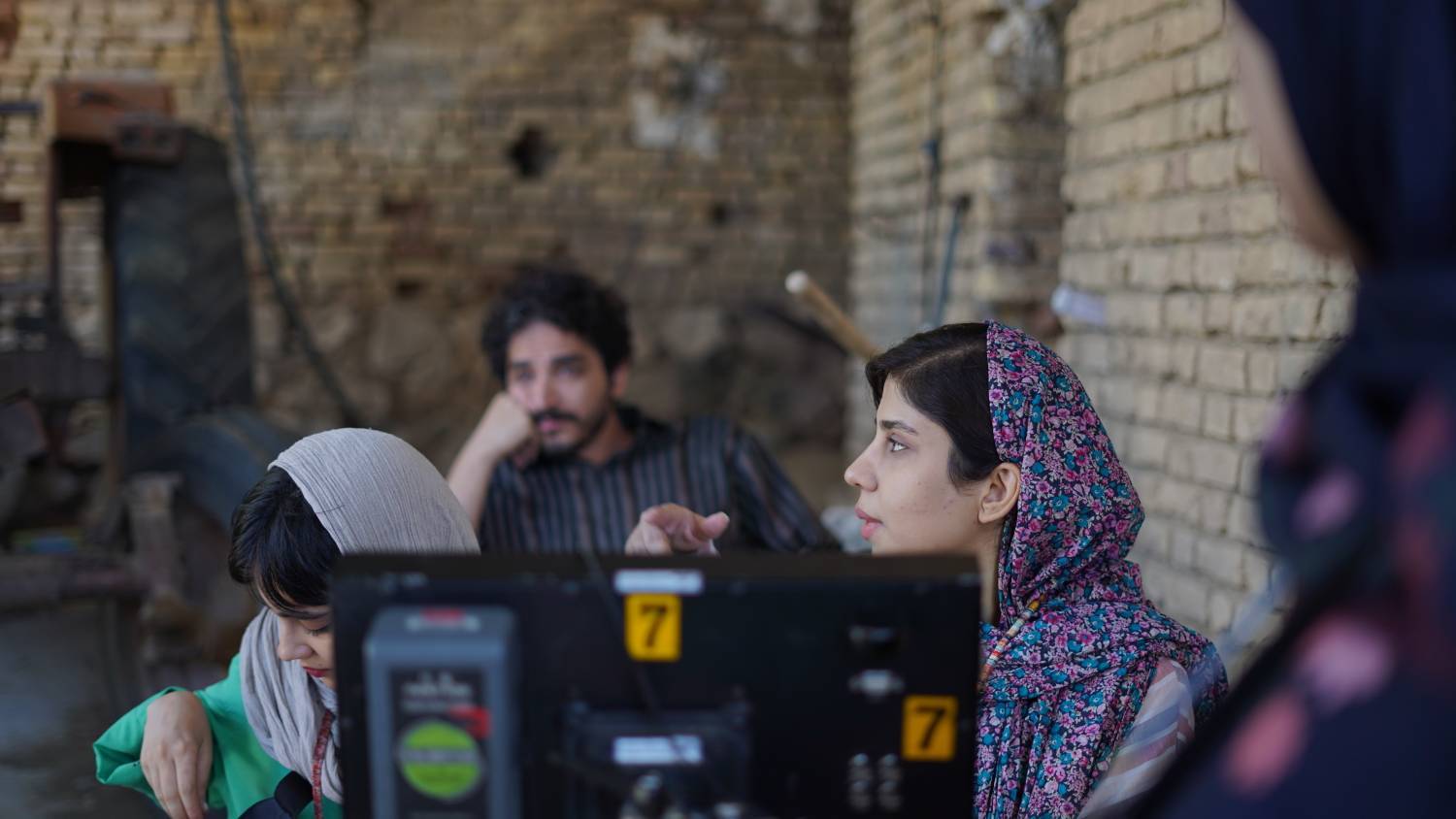 کارگردان فیلم کوتاه دالکه.///// کارگردان فیلم کوتاه دالکه./////