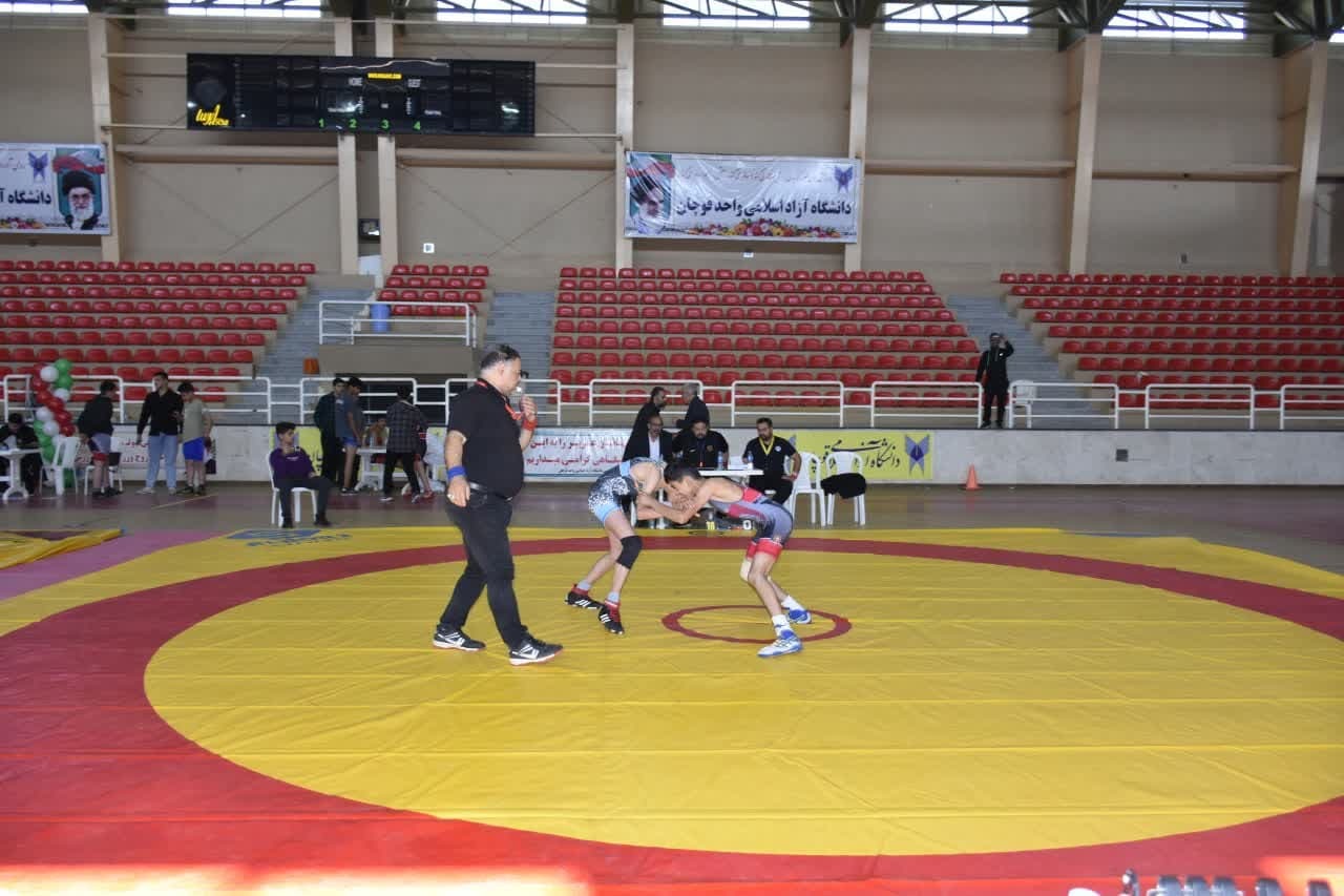 کسب ۱۰ سهمیه کشوری توسط دانشگاه آزاد قوچان در مسابقات کشتی آزاد کسب ۱۰ سهمیه کشوری توسط دانشگاه آزاد قوچان در مسابقات کشتی آزاد