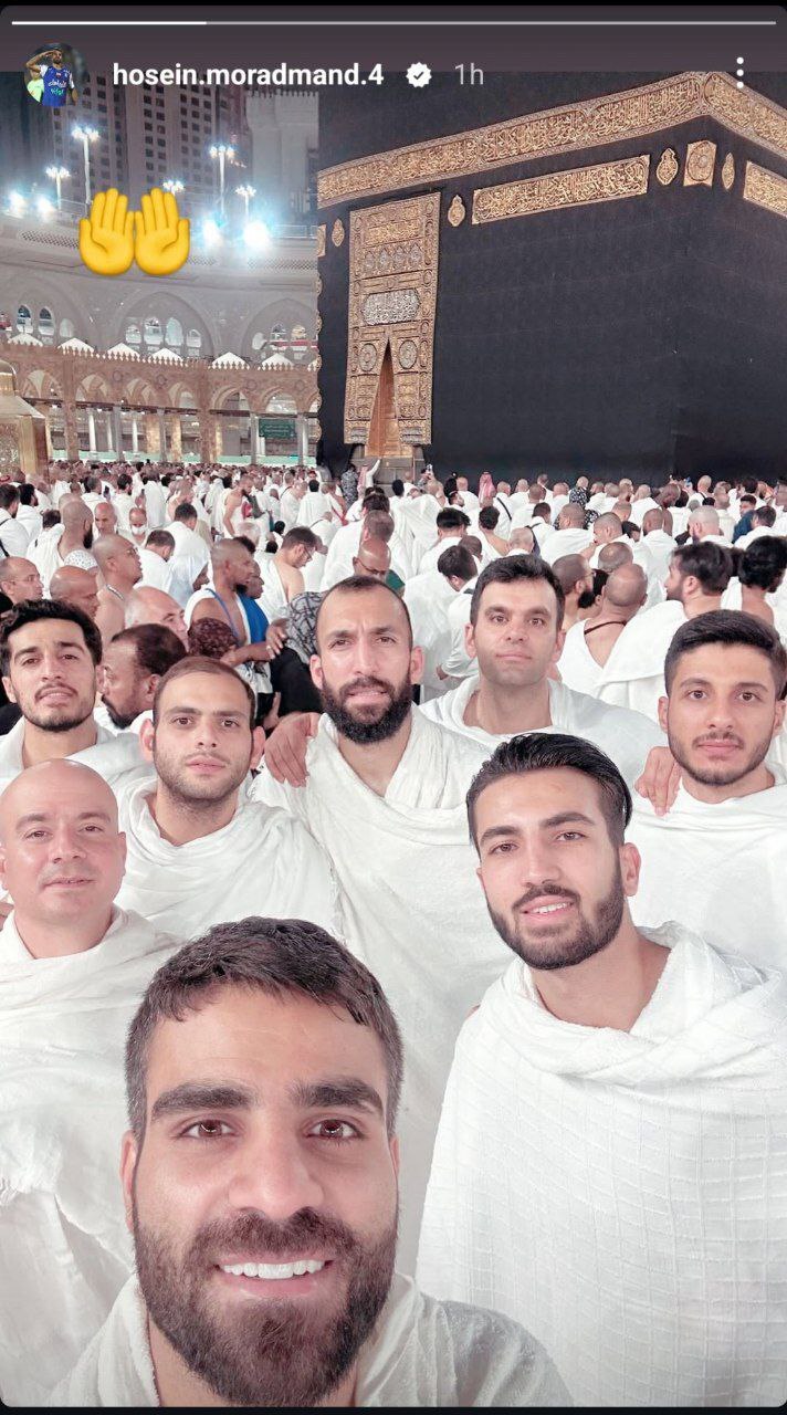 استقلالیها به زیارت خانه خدا رفتند استقلالیها به زیارت خانه خدا رفتند