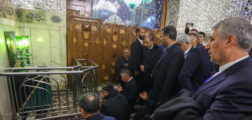 دیدار وزیران خارجه ۴ کشور دیگر با عراقچی/ حضور و ادای احترام اعضای اکو بر مزار شهید رئیسی دیدار وزیران خارجه ۴ کشور دیگر با عراقچی/ حضور و ادای احترام اعضای اکو بر مزار شهید رئیسی