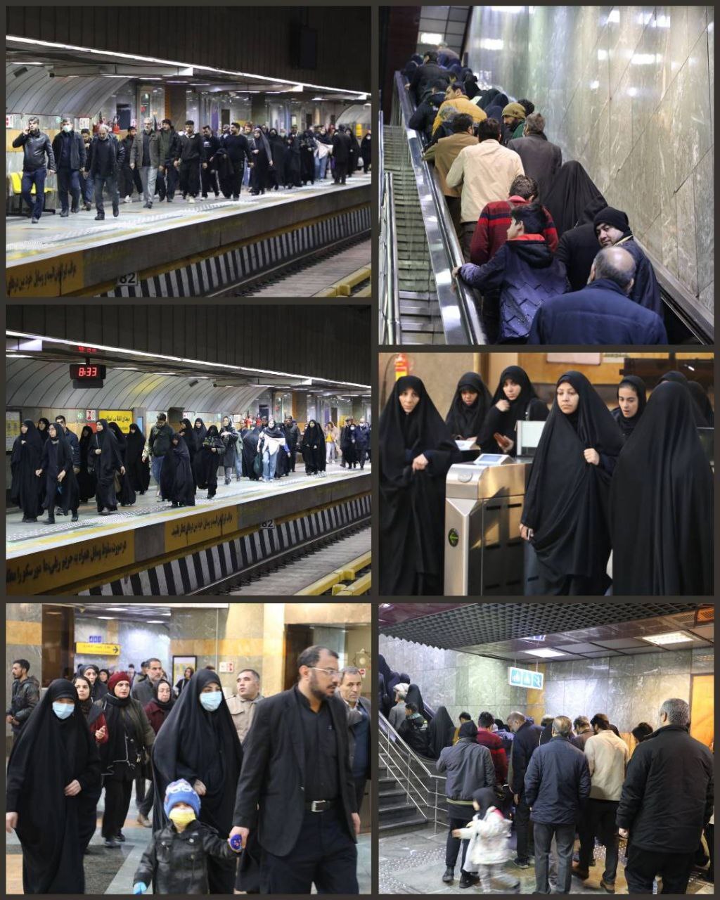 تهران برای استقبال از مدافعان وطن آغوش باز کرد/ تشییع باشکوه از دانشگاه تا معراج شهدا