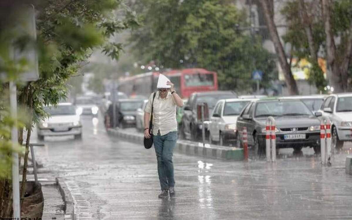 بارندگی‌ها به ۵ استان کشور می‌رسد