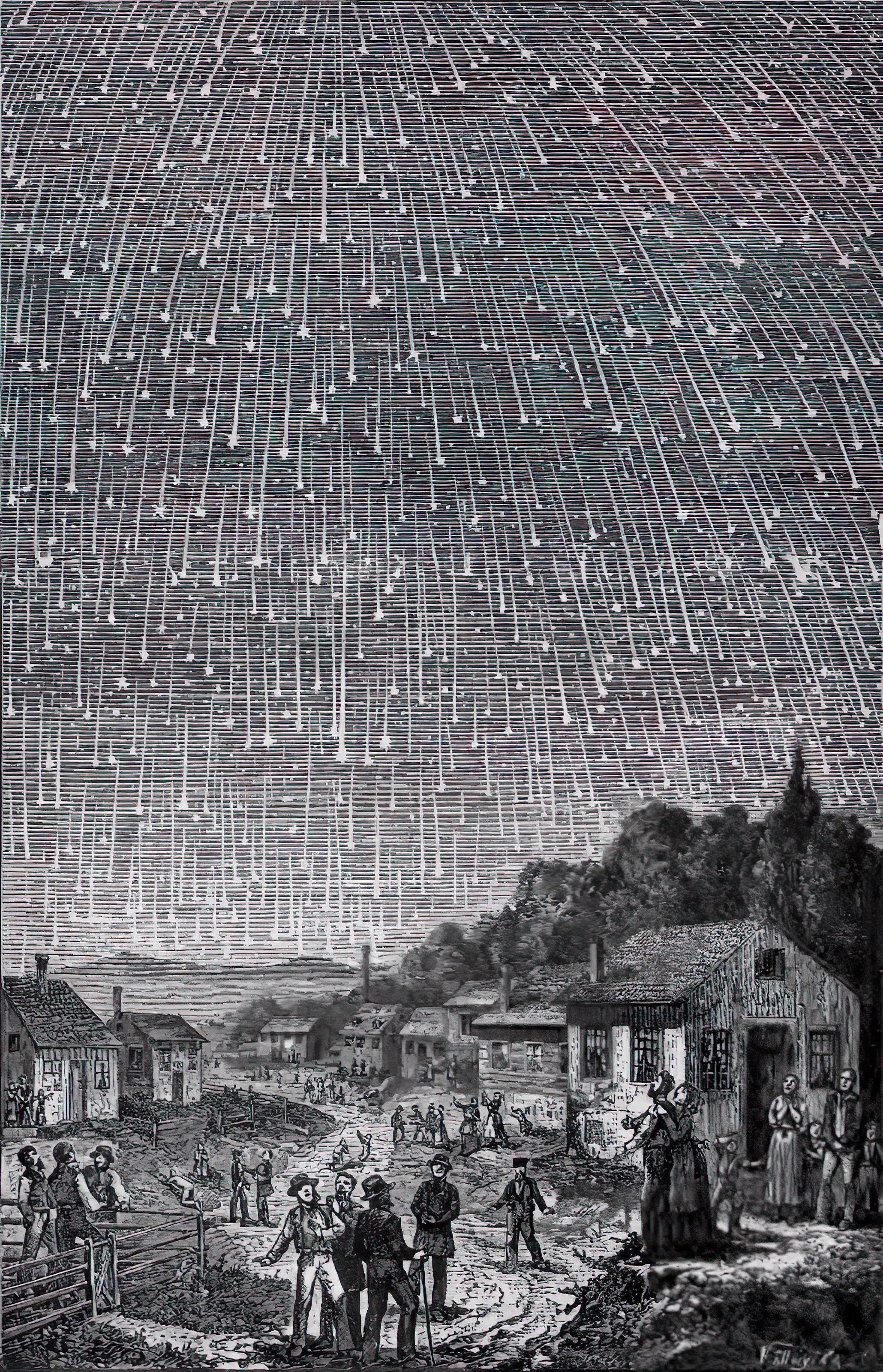 شهادت عینی از یک شب شگفت‌انگیز: بارش شهابی بزرگ!