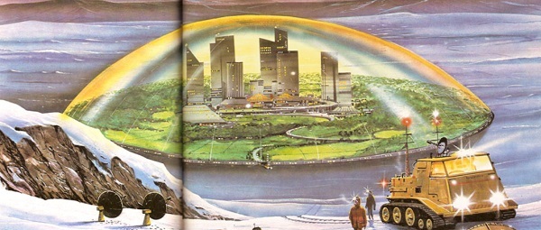 شهر گنبدی؛ آرمانشهری برای ویرانشهرهای آینده زمین شهر گنبدی؛ آرمانشهری برای ویرانشهرهای آینده زمین