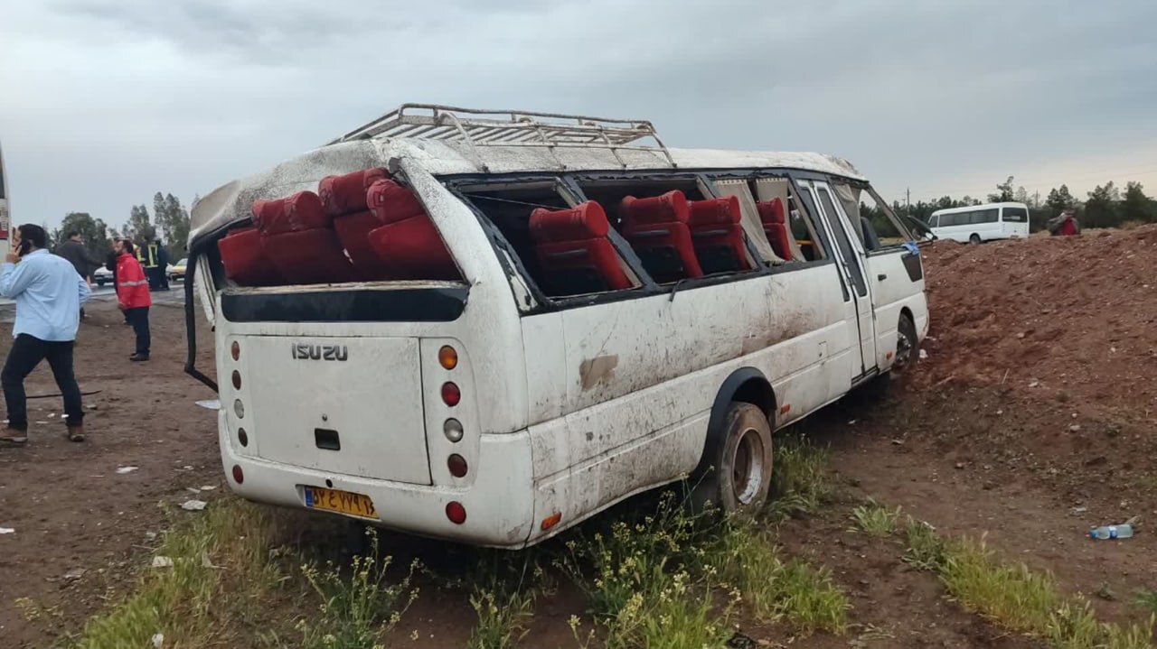 واژگونی ۳ اتوبوس و مینیبوس در نخستین روز پس از تعطیلات واژگونی ۳ اتوبوس و مینیبوس در نخستین روز پس از تعطیلات