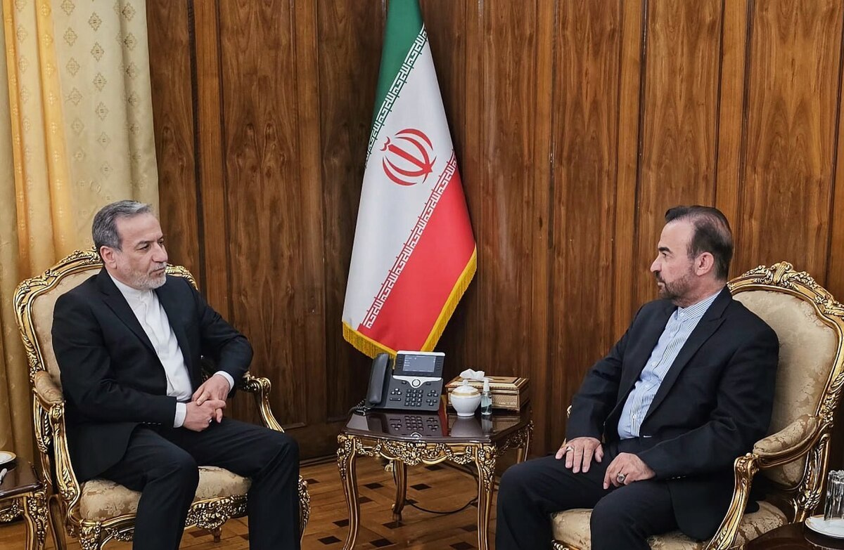 دیدار نماینده جدید ایران نزد دفتر سازمان ملل متحد در وین با وزیر امور خارجه