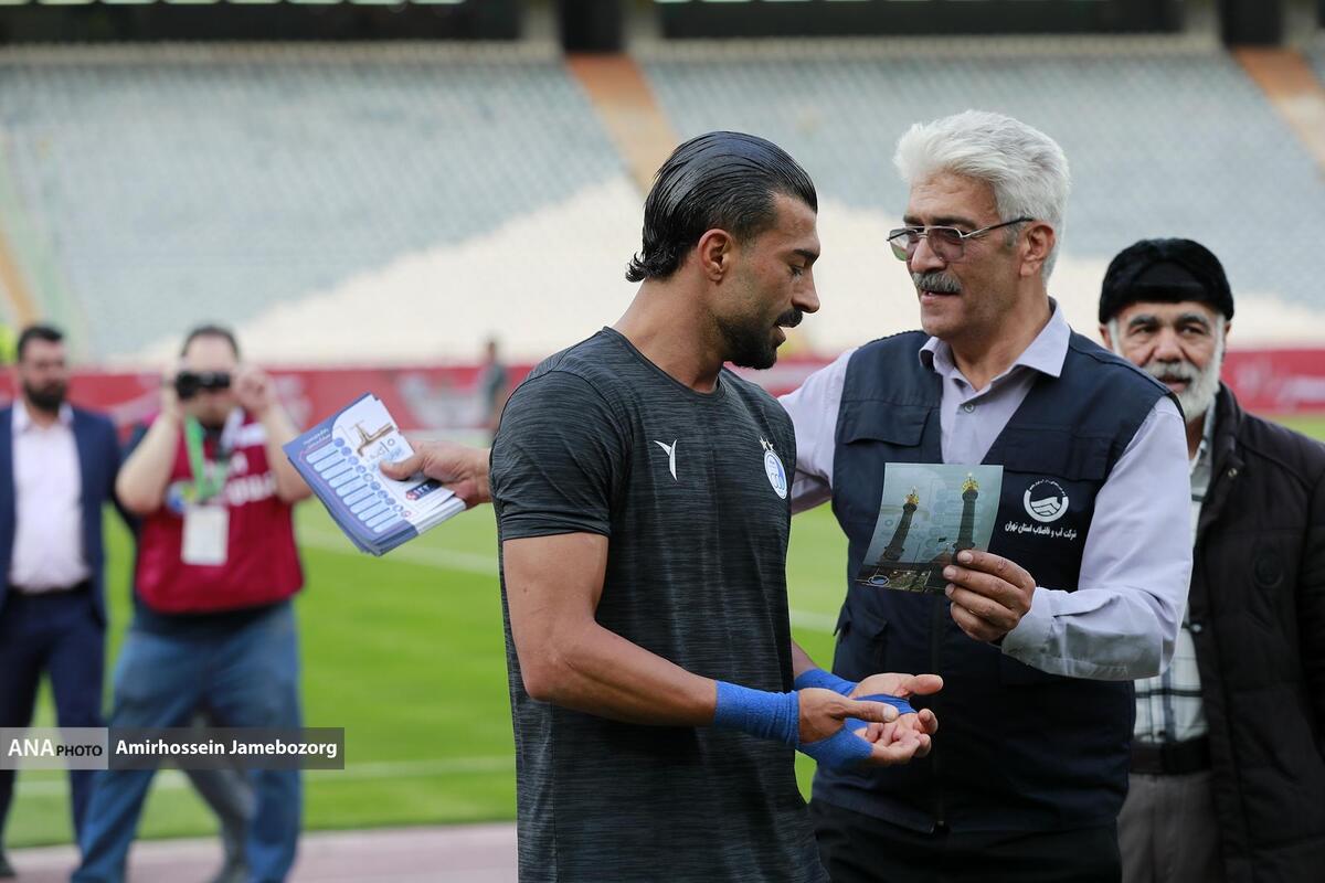 رضائیان سفیر دعوت به صرفه‌جویی آب شد