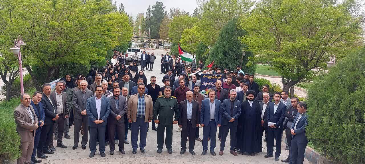 از دانشگاه تا غزه؛ اعلام انزجار دانشگاهیان از جنایات صهیونیستها + تصاویر از دانشگاه تا غزه؛ اعلام انزجار دانشگاهیان از جنایات صهیونیستها + تصاویر