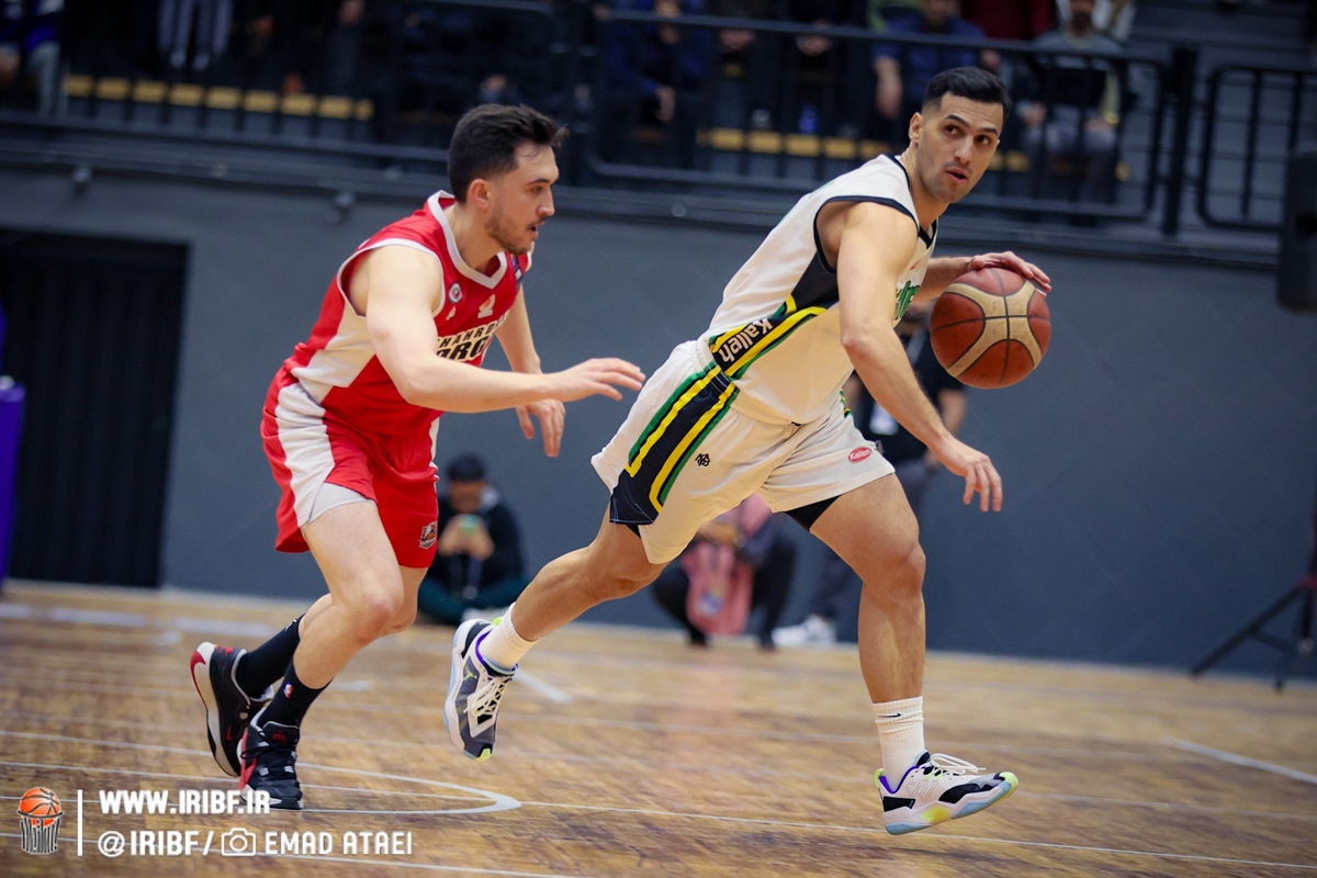 مرحله نیمه‌نهایی لیگ برتر بسکتبال| پیروزی کاله مازندران در نخستین دیدار