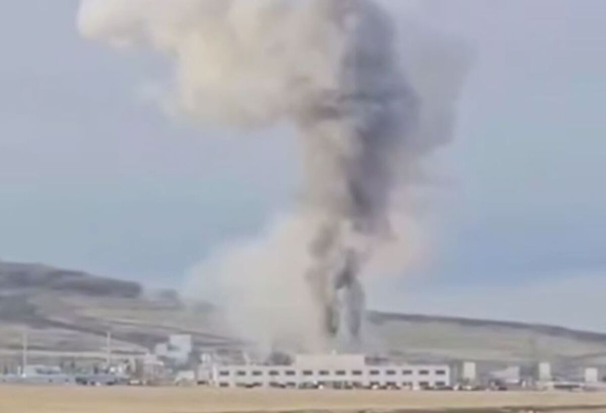 انفجار مهیب در مرکز آزمایش موشکی آمریکا +فیلم