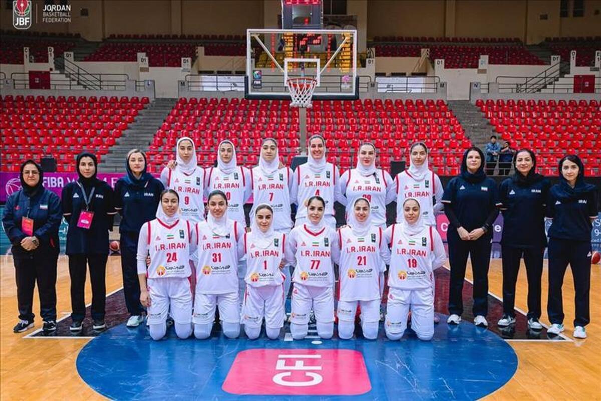 مسابقات غرب آسیا| تیم ملی بسکتبال بانوان کشورمان قهرمان شد