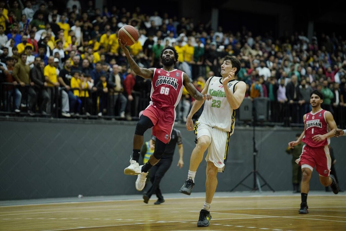 نیمه نهایی لیگ برتر بسکتبال| شکست کاله مازندران مقابل شهرداری گرگان